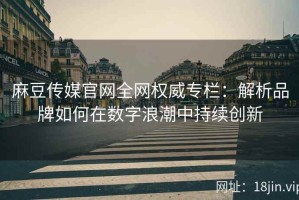 麻豆传媒官网全网权威专栏：解析品牌如何在数字浪潮中持续创新