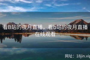 看B站的夜月直播，看b站的夜月直播在线观看