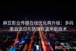 麻豆影业传媒在线优化再升级：多码率自适应与防版权盗用新技术