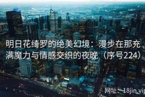 明日花绮罗的绝美幻境：漫步在那充满魔力与情感交织的夜晚（序号224）