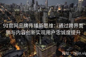 91官网品牌传播新思维：通过跨界营销与内容创新实现用户忠诚度提升