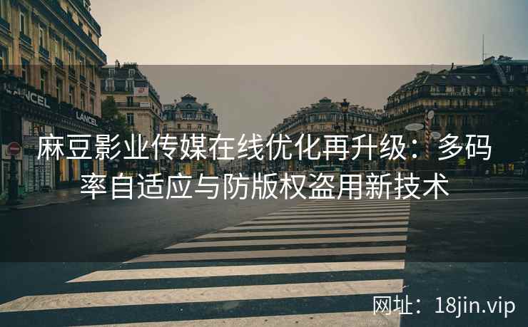 麻豆影业传媒在线优化再升级：多码率自适应与防版权盗用新技术